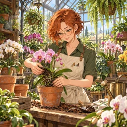 Ilustración de la colección Anime